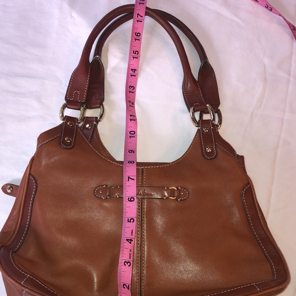 Cole Hann brown leather handbag - Picture 9 of 10